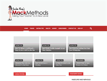 Tablet Screenshot of mackmethods.com
